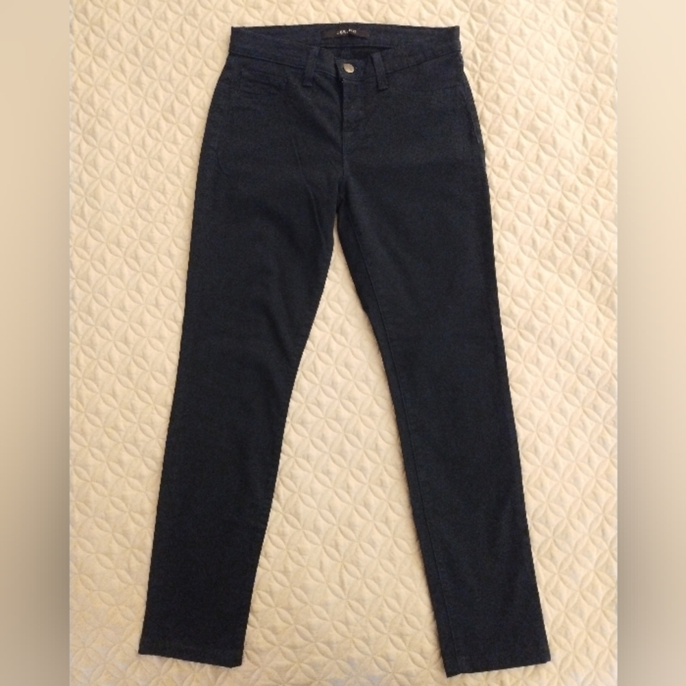J Brand Skinny Leg 811K120 Mid Rise Stretch Jeans Size 26 Indigo Blue
